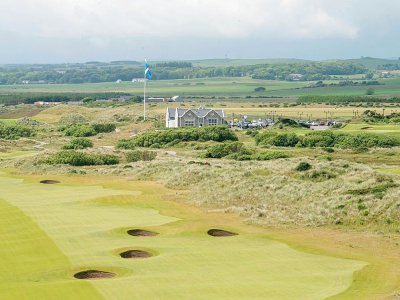 Le parcours de gold Trump International Golf Links, le 25 juin 2016 à Aberdeen, au nord-est de l'Ecosse - Michal Wachucik [AFP/Archives]