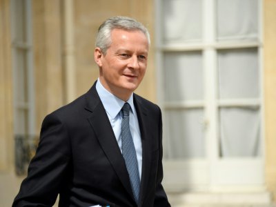 Le ministre de l'Economie français Bruno Le Maire avait expliqué qu'une victoire de l'équipe de France serait "bonne" pour la croissance - Bertrand GUAY [AFP]