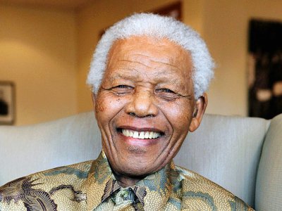 L'ancien président sud-africain Nelson Mandela, le 25 août 2010 à Johannesburg - DEBBIE YAZBEK [MANDELA FOUNDATION/AFP/Archives]