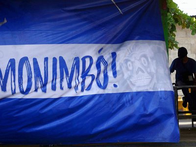 Le quartier rebelle de Monimbo à Masaya, au Nicaragua, a été repris par les forces loyales au président Daniel Ortega, le 18 juillet 2018 - Marvin RECINOS [AFP]