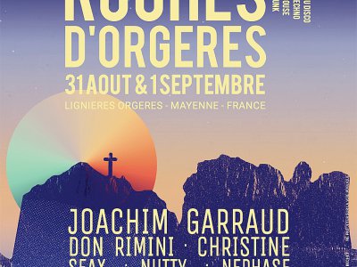 Affiche du Festival des Roches d'Orgeres - DR