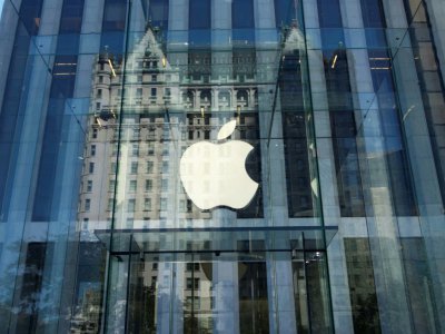 Le magasin Apple de la Ve avenue à New York le 14 septembre 2016 - Don EMMERT [AFP/Archives]