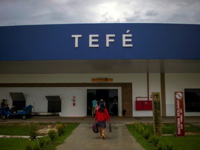 Aéroport de Téfé, ville en pleine jungle amazonienne, le 26 juin 2018 - Mauro Pimentel [AFP]