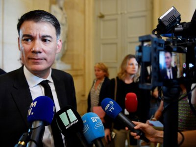 Le premier secrétaire du PS Olivier Faure à l'Assemblée nationale à Paris, le 31 juillet 2018 - GERARD JULIEN [AFP/Archives]
