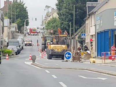 Une fuite de gaz est en cours Saint-Lô (Manche), lundi 27 août 2018 - Tendance Ouest