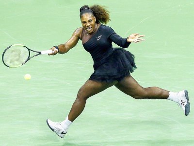 Serena Williams, le 27 août 2018 à New York - EDUARDO MUNOZ ALVAREZ [AFP/Archives]