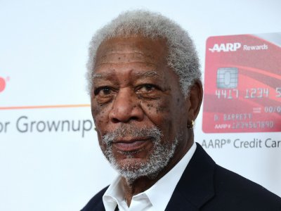 L'acteur Morgan Freeman le 6 février 2017 à Beverly Hills en Californie - Frederic J. Brown [AFP/Archives]