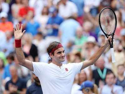 Federer dompte Kyrgios au 3e tour de l'US Open le 1er septembre 2018 - MATTHEW STOCKMAN [GETTY IMAGES NORTH AMERICA/AFP]