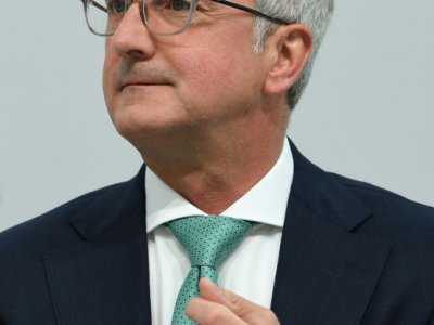 Rupert Stadler, patron de la filiale Audi, à Ingolstadt dans le sud de l'Allemagne, le 9 mai 2018 - CHRISTOF STACHE [AFP/Archives]