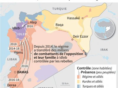 La province syrienne d'Idleb - Charlotte MASON [AFP]