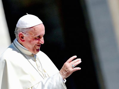 Le pape François au Vatican le 12 septembre 2018 - Tiziana FABI [AFP/Archives]