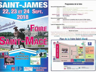 Le programme de la foire de Saint-James 2018 - Programme