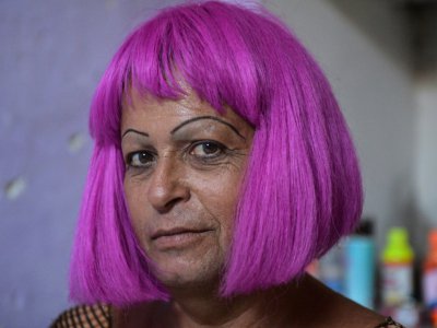 Adela, transgenre et élue locale d'un village à Cuba, née Jose Agustin Hernandez, le 26 août 2018 - YAMIL LAGE [AFP]