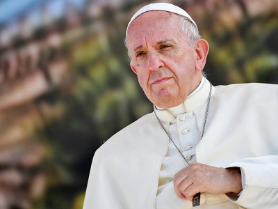 Le pape François, le 15 septembre 2018 à Palerme, en Sicile - Andreas SOLARO [AFP/Archives]