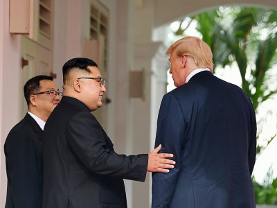 Donald Trump est le seul président américain à avoir rencontrer un représentant de la dynastie Kim, qui règne sans partage sur la Corée du Sud depuis 1948 - SAUL LOEB [AFP/Archives]