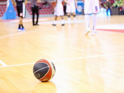 Le Rouen Métropole Basket a remporté son match de la 3è journée de Leaders Cup face à Cae sur le score de 84-72 vendredi 28 septembre 2018 au Kindarena de Rouen. - FLOHIC Romain
