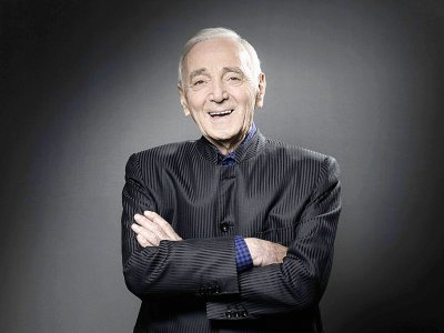 Le chanteur Charles Aznavour, le 16 novembre 2017 à Paris - JOEL SAGET [AFP/Archives]