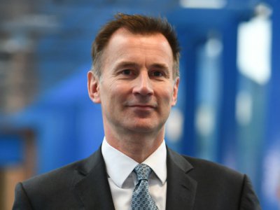 Le ministre britannique des Affaires étrangères Jeremy Hunt, le 3 octobre 2018 à Birmingham - Paul ELLIS [AFP]