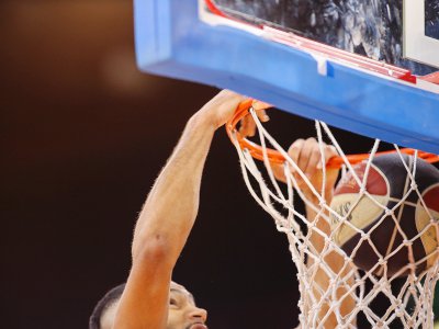 Le Rouen Métropole Basket s'est qualifié pour les quart de finale de la Leaders Cup face à l'ALM Evreux vendredi 5 octobre 2018 avec une victoire en prolongations 94-92. - FLOHIC Romain