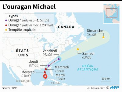 L'ouragan Michael - Tatiana MAGARINOS [AFP]