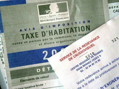Avis d'imposition de la taxe d'habitation, daté de 2003 - MYCHELE DANIAU [AFP/Archives]