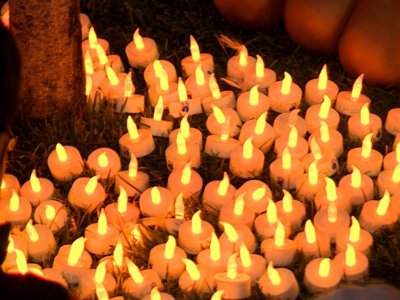 Cérémonie du souvenir organisée à Madrid, à quelques jours de la journée mondiale de sensibilisation au deuil périnatal - Benjamin BOULY RAMES [AFP]
