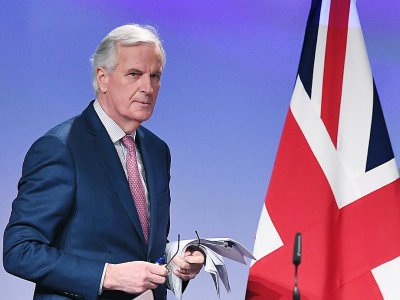 Le négociateur en chef de l'UE, Michel Barnier, le 19 mars 2018 à Bruxelles - EMMANUEL DUNAND [AFP/Archives]