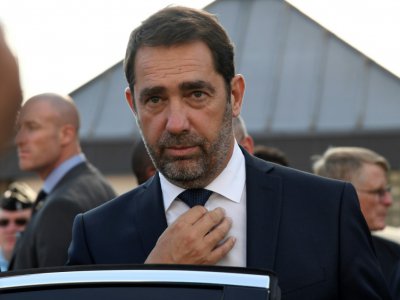 Le ministre de l'Intérieur Christophe Castaner, le 16 october 2018 à Fosses - Bertrand GUAY [AFP/Archives]