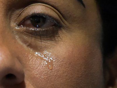 Sonia, une Vénézuélienne de 35 ans qui se prostitue à Calamar, lors d'un entretien avec l'AFP, le 11 octobre 2018 en Colombie - Raul ARBOLEDA [AFP]