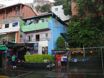 Comuna 13, sous la pluie