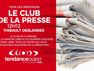 Le club de la Presse, chaque semaine dans Zone Libre. - Thibault Deslandes