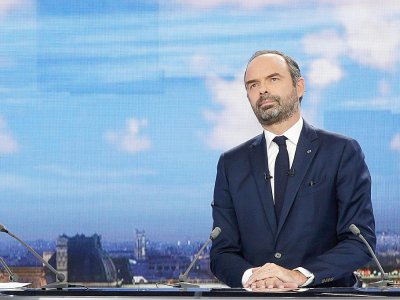 Edouard Philippe dimanche 18 novembre 2018 sur France 2 - Geoffroy VAN DER HASSELT [AFP]