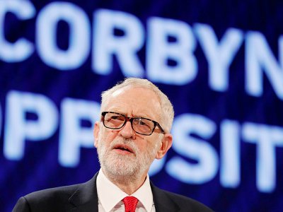 Jeremy Corbyn, leader du parti travailliste, le 19 novembre 2018 à Londres - Adrian DENNIS [AFP/Archives]