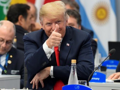 Le président américain Donal Trump lors du sommet du G20 à Buenos Aires, le 30 novembre 2018. - SAUL LOEB [AFP]