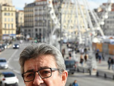 Le chef de file de la France insoumise, Jean-Luc Mélenchon, à Marseille le 1er décembre 2018 - GERARD JULIEN [AFP]