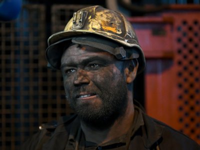 Un mineur de la mine de Knurow, le 23 novembre 2018 en Silésie, dans le sud de la Pologne - Janek SKARZYNSKI [AFP]