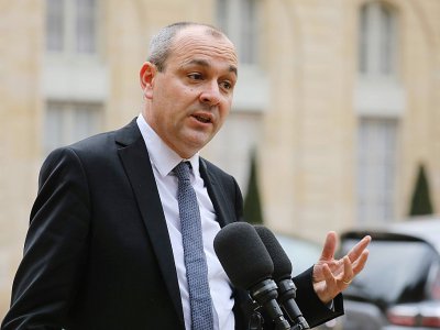 Laurent Berger, le secrétaire général de la CFDT, avait souhaité que la prime de fin d'année accordée par les entreprises soit "obligatoire", et non sur une base volontaire, le 10 décembre 2018 à Paris - ludovic MARIN [AFP]