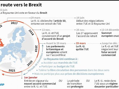La route vers le Brexit - Gillian HANDYSIDE [AFP]