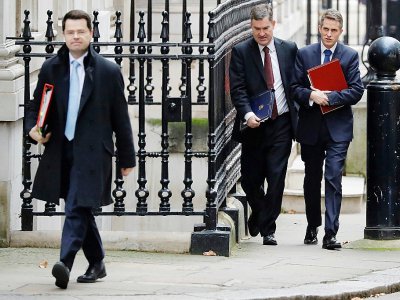 La Première ministre britannique Theresa May réunit ses ministres le 18 décembre à Londres, à une centaine de jours du Brexit, pour accélérer les préparatifs en prévision d'une éventuelle sortie de l'Union européenne sans accord - Tolga AKMEN [AFP]