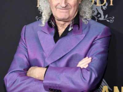 Brian May, guitariste de Queen, le 30 octobre 2018 à New York - Steven Ferdman [GETTY IMAGES NORTH AMERICA/AFP/Archives]