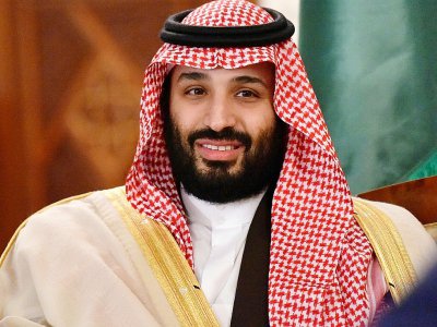 Le prince héritier saoudien Mohammed ben Salmane , le 2 décembre 2018 à Alger - RYAD KRAMDI [AFP/Archives]
