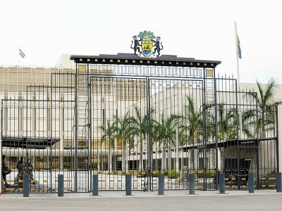 Le palais présidentiel à Libreville le 22 août  2009 - - [AFP/Archives]