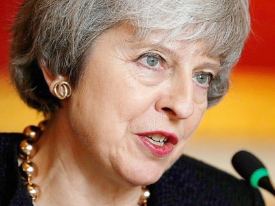La Première ministre britannique  Theresa May à Londres le 20 décembre 2018 - Adrian DENNIS [POOL/AFP/Archives]