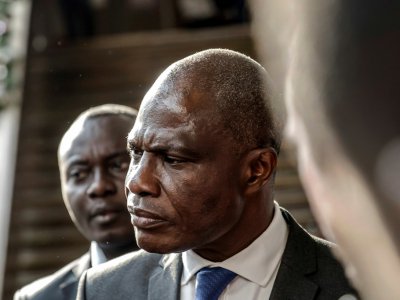 Le candidat à la présidentiel Martin Fayulu, le 29 décembre 2018 à Kinshasa, en RDC - Luis TATO [AFP/Archives]
