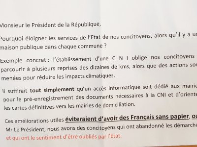 Deux élus de l'Orne devraient poser des questions à Emmanuel Macron... - Eric Mas