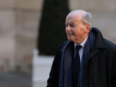 Jacques Toubon, à l'Elysée, le 30 janvier 2018 - Ludovic MARIN [AFP/Archives]