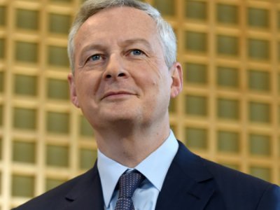 Le ministre de l'Economie Bruno Le Maire, le 14 janvier 2019 à Paris - ERIC PIERMONT [AFP/Archives]