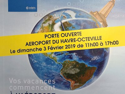 Ne manquez pas les portes ouvertes de l'aéroport du havre ce dimanche 3 février 2019 - Aéroport Le Havre-Octeville