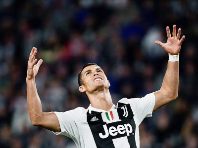 Cristiano Ronaldo lors d'un match de la Juventus, le 26 septembre 2018 à Turin - MARCO BERTORELLO [AFP/Archives]