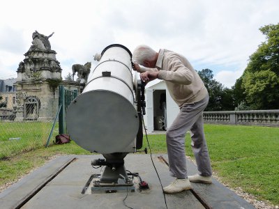 À l'observatoire de Rouen, il est difficile d'observer dans de bonnes conditions les étoiles. - DR